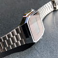 Casio Casio Collection A-168WEM-1 мужские часы черный циферблат на запястье