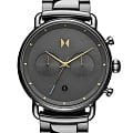 MVMT MVMT CHRONO 28000174-D  28000174-D кварцевые мужские часы  серый циферблат, браслет сталь с ip покрытием — вид спереди