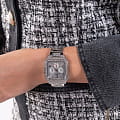Guess Guess Dress Steel GW0472L1  американские женские часы на браслете нержавеющая сталь боковой вид