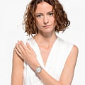 Swarovski Swarovski Crystalline Aura 5519450  швейцарские женские часы на браслете кожаный боковой вид