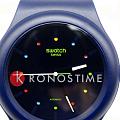 Swatch Swatch Sistem51 Biosourced SO30N400 system51 швейцарские мужские часы на браслете биоматериал боковой вид