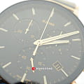 Rado Rado Centrix Chronograph R30187172 кварцевые мужские часы часы, крупный план черный циферблат