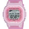 Casio Casio Baby-G BLX-565S-4  BLX-565S-4 кварцевые женские часы  розовый циферблат, браслет пластик — вид спереди