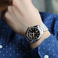 Casio Casio Collection MTP-1370D-1A2VDF (MTP-1370D-1A2)  наручные мужские часы фото под углом.