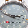 Оригинальные часы Hamilton Hamilton Khaki Field Titanium Auto H70545560 механические калибр механизма h-10 общий вид