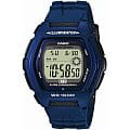 Casio Casio Collection HDD-600C-2A  HDD-600C-2A кварцевые мужские часы  зеленый циферблат, браслет пластик — вид спереди