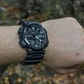 Casio Casio Collection AEQ-110W-3AVDF (AEQ-110W-3A) кварцевые мужские часы часы, крупный план  циферблат