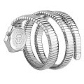 Часы Philipp Plein Snake Hexagon PWZAA0625 фото 3