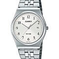 Casio Casio Collection MTP-B145D-7BVDF (MTP-B145D-7B)  MTP-B145D-7B кварцевые мужские часы  белый циферблат, браслет нержавеющая сталь — вид спереди