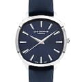 Lee Cooper Lee Cooper LC07578.399  LC07578.399 кварцевые женские часы  синий циферблат, браслет кожаный — вид спереди
