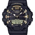 Casio Casio Collection HDC-700-9AVDF (HDC-700-9A)  HDC-700-9A кварцевые мужские часы  черный циферблат, браслет пластик — вид спереди