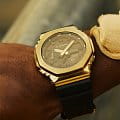 Оригинальные часы Casio Casio G-Shock GM-2100G-1A9DR (GM-2100G-1A9) электронные калибр механизма  общий вид