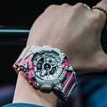 Casio Casio G-Shock GA-110SS-1ADR (GA-110SS-1A) GA-110 наручные мужские часы фото под углом.