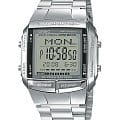 Casio Casio Collection DB-360-1A  DB-360-1A кварцевые мужские часы  серый циферблат, браслет нержавеющая сталь — вид спереди
