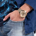 Guess Guess Trend GW0502G1 мужские часы золотой циферблат на запястье