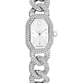 Swarovski Swarovski Dextera Chain 5668899  5668899 кварцевые женские часы  серебристый циферблат, браслет нержавеющая сталь — вид спереди