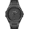 Guess Guess Trend GW0622G2  GW0622G2 кварцевые мужские часы  черный циферблат, браслет нержавеющая сталь с ip-покрытием — вид спереди