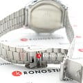 Casio Casio Collection A-168WEM-7 Retro — детали корпуса и нержавеющая сталь