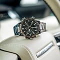 Casio Casio Edifice ECB-2000DC-1ADF (ECB-2000DC-1A) ECB — задняя крышка металл сталь карбон корпуса японские часы
