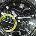 Casio Casio Edifice ECB-10DB-1A edifice японские мужские часы на браслете нержавеющая сталь боковой вид