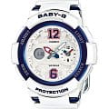 Casio Casio Baby-G BGA-210-7B2  BGA-210-7B2 кварцевые женские часы  белый циферблат, браслет пластик — вид спереди