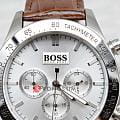 Hugo Boss Hugo Boss Ikon HB1513175  немецкие мужские часы на браслете кожаный боковой вид