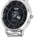 Casio Casio Collection MTP-B130D-1A ltp японские мужские часы на браслете нержавеющая сталь боковой вид