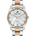 Beverly Hills Polo Club Beverly Hills Polo Club BP3301X.520  BP3301X.520 кварцевые женские часы  перламутровый циферблат, браслет нержавеющая сталь с ip-покрытием — вид спереди