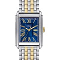 Fossil Fossil Carraway FS6010  FS6010 кварцевые мужские часы  синий циферблат, браслет нержавеющая сталь с ip-покрытием — вид спереди