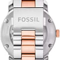 Fossil Fossil Heritage ME3227 механические мужские часы часы, крупный план белый циферблат