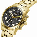 Guess Guess Sport Atticus GW0917G2  американские мужские часы на браслете нержавеющая сталь с ip-покрытием боковой вид
