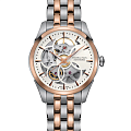Hamilton Hamilton Jazzmaster Skeleton Lady Auto H32425251  H32425251 механические женские часы  белый циферблат, браслет нержавеющая сталь — вид спереди