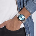 Guess Guess GW0265G11 мужские часы синий циферблат на запястье