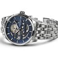 Hamilton H42535141 наручные мужские часы застежка крупным планом