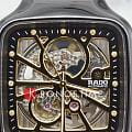 Rado Rado True Square Automatic Open Heart R27086712 true square швейцарские мужские часы на браслете высокотехнологичная керамика + титан боковой вид