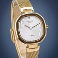 Obaku Obaku Diamond V277LXGIMG кварцевые женские часы часы, крупный план серебристый циферблат