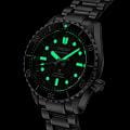 Seiko Seiko Prospex Marinemaster SLA079 мужские часы черный циферблат на запястье