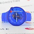 Swatch Swatch Big Bold Biosourced Lacquered SB05N116  наручные мужские часы фото под углом.