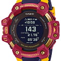Casio Casio G-Shock GBD-H1000BAR-4DR (GBD-H1000BAR-4) G-SQUAD GBD-H1000BAR-4DR электронные мужские часы  синий циферблат, браслет пластик — вид спереди