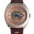 Слава Слава Мир 3010699/300-8205  3010699/300-8205 механические мужские часы  бежевый циферблат, браслет кожаный — вид спереди
