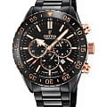 Festina Festina Ceramic F20577/1  F20577/1 кварцевые мужские часы  черный циферблат, браслет сталь c pvd покрытием — вид спереди