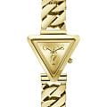 Guess Guess Trend GW0859L2  GW0859L2 кварцевые женские часы  золотой циферблат, браслет нержавеющая сталь с ip-покрытием — вид спереди