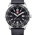 Luminox Luminox Pacific Diver XS.3121  XS3121 кварцевые мужские часы  черный циферблат, браслет каучук — вид спереди