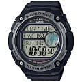 Casio Casio Illuminator AE-3000W-1A  AE-3000W-1A кварцевые мужские часы  серый циферблат, браслет  — вид спереди
