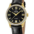 Jaguar Jaguar Automatic Woman J999/B  J999/B механические женские часы  черный циферблат, браслет кожаный — вид спереди