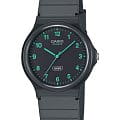 Casio Casio Collection MQ-24B-8B  MQ-24B-8B кварцевые женские часы  черный циферблат, браслет пластик — вид спереди