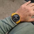 Casio Casio G-Shock GA-2110SU-9A мужские часы черный циферблат на запястье