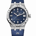 Maurice Lacroix Maurice Lacroix Aikon Automatic AI6006-SS001-450-1  AI6006-SS001-450-1 механические женские часы  синий циферблат, браслет кожаный — вид спереди