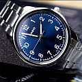 Casio Casio Collection MTP-V005D-2B4UDF (MTP-V005D-2B4) мужские часы синий циферблат на запястье