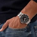 Guess GW0426G1 наручные мужские часы застежка крупным планом